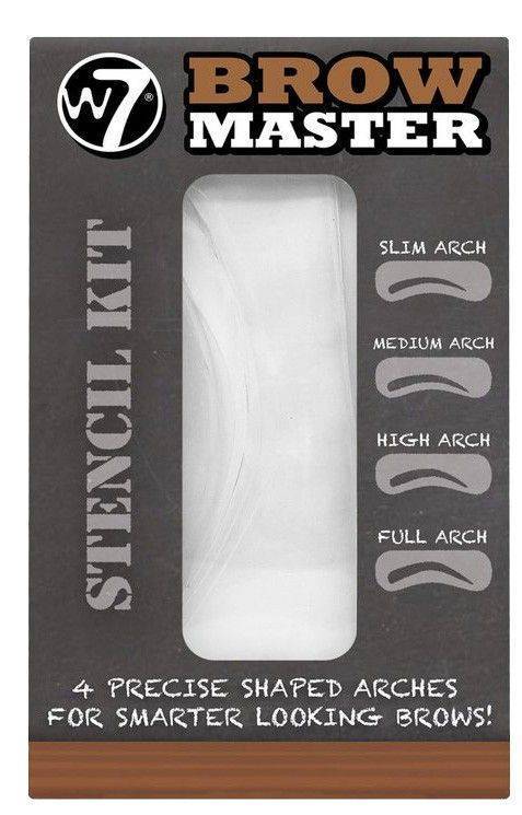 W7 BROW MASTER STENCIL KIT W7