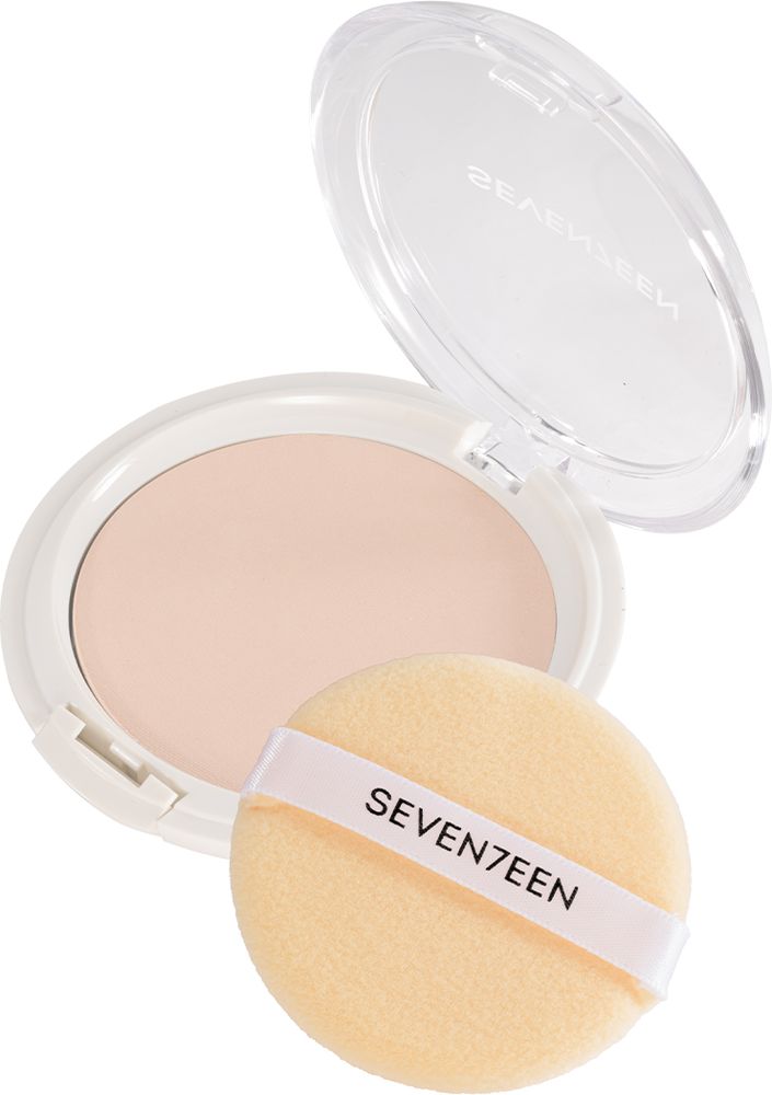 TRANSPARENT COMPACT POWDER SEVENTEEN NATURAL SPF15 (MEDIUM CARAMEL)