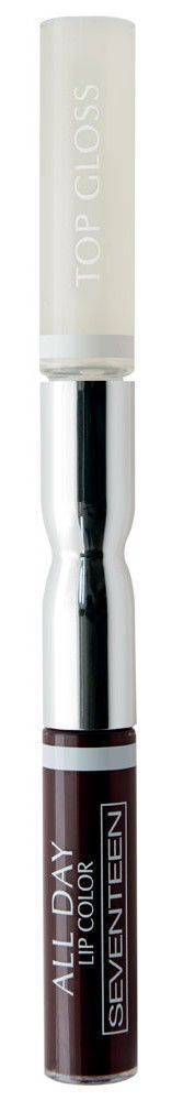 SEVENTEEN ΚΡΑΓΙΟΝ ALL DAY LIP COLOR - TOP GLOSS SEVENTEEN N0 38 ΚΑΦΕ 10ML