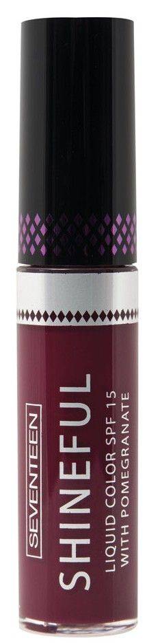 SEVENTEEN ΚΡΑΓΙΟΝ SEVENTEEN ΣΕ ΥΓΡΗ ΜΟΡΦΗ SHINEFUL LIQUID COLOR DEEP FUCHSIA 11 ΜΠΟΡΝΤΩ 10ML