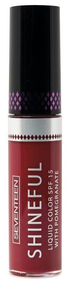 SEVENTEEN ΚΡΑΓΙΟΝ SEVENTEEN ΣΕ ΥΓΡΗ ΜΟΡΦΗ SHINEFUL LIQUID COLOR RICH RED 10 ΚΟΚΚΙΝΟ 10ML