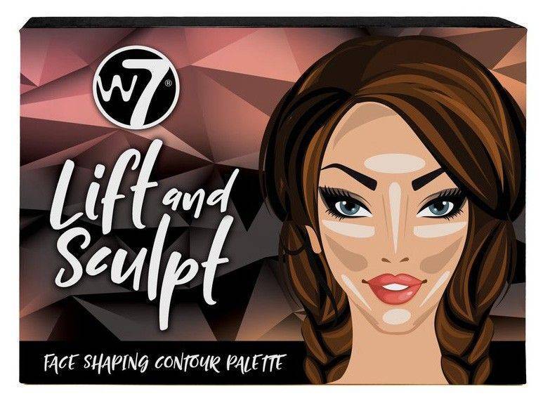 ΠΑΛΕΤΑ CONTOURING W7 LIFT AND SCULPT 21GR W7