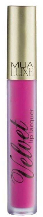 MUA MAKE UP ACADEMY ΥΓΡΟ ΜΑΤ ΚΡΑΓΙΟΝ MUA LUXE VELVET LIP LACQUER - VIVACITY ΜΩΒ 6ML