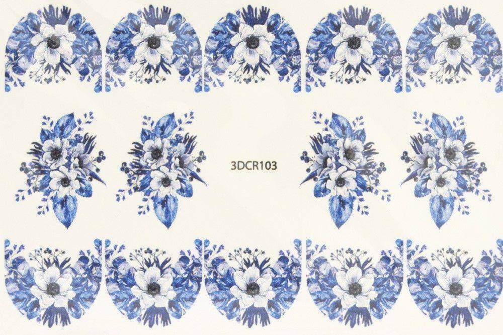 ΑΥΤΟΚΟΛΛΗΤΑ ΝΕΡΟΥ OEM 3D 103 ΛΟΥΛΟΥΔΙΑ