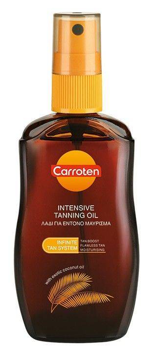ΛΑΔΙ CARROTEN INTENSIVE TANNING OIL SPF0 125ML CARROTEN