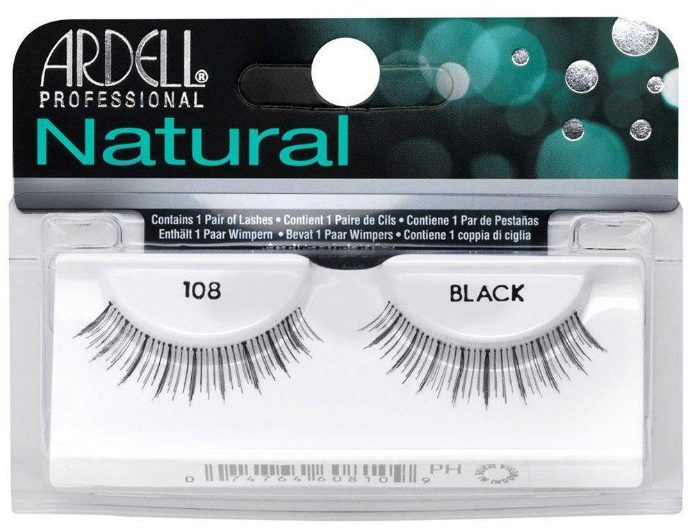 ΒΛΕΦΑΡΙΔΕΣ ARDELL NATURAL 108 BLACK ARDELL
