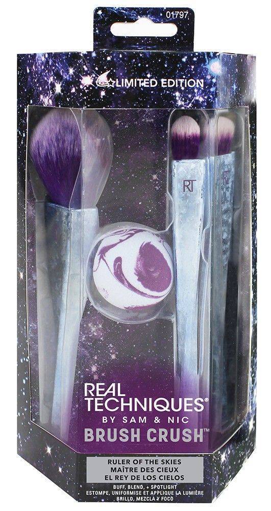 ΣΕΤ ΠΙΝΕΛΩΝ REAL TECHNIQUES RULER OF THE SKIES 4ΤΜΧ REAL TECHNIQUES