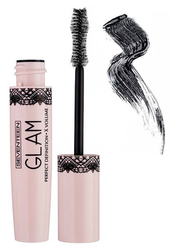 MAΣΚΑΡΑ SEVENTEEN GLAM MASCARA 01 ΜΑΥΡΟ SEVENTEEN
