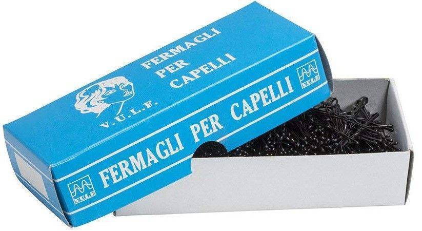 ΤΣΙΜΠΙΔΑΚΙΑ V.U.L.F. FERMAGLI PER CAPELLI ΝΟ89 ΜΑΥΡΑ 500GR FERMAGLI PER CAPELLI