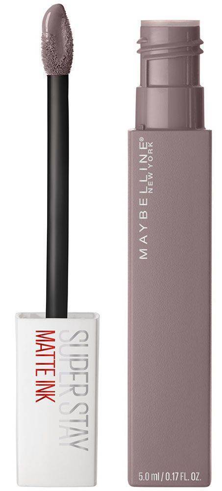 MAYBELLINE ΥΓΡΟ ΚΡΑΓΙΟΝ MAYBELLINE SUPERSTAY MATTE INK LIQUID LIPSTICK 90 HUNDRESS ΓΚΡΙ ΚΑΦΕ 5ML