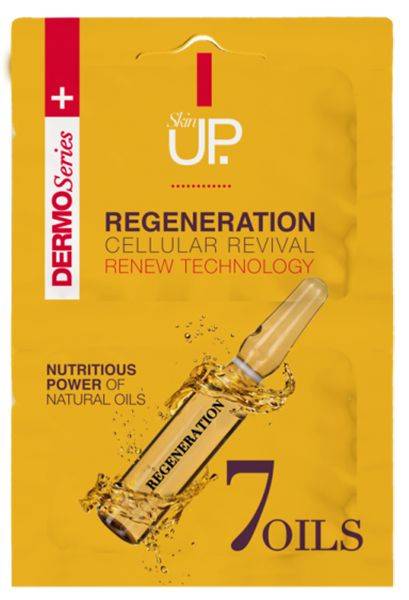 ΜΑΣΚΑ ΠΡΟΣΩΠΟΥ VERONA SKIN UP. REGENERATION - CELLULAR REVIVAL RENEW TECHNOLOGY 7 OILS 5MLX2 VERONA