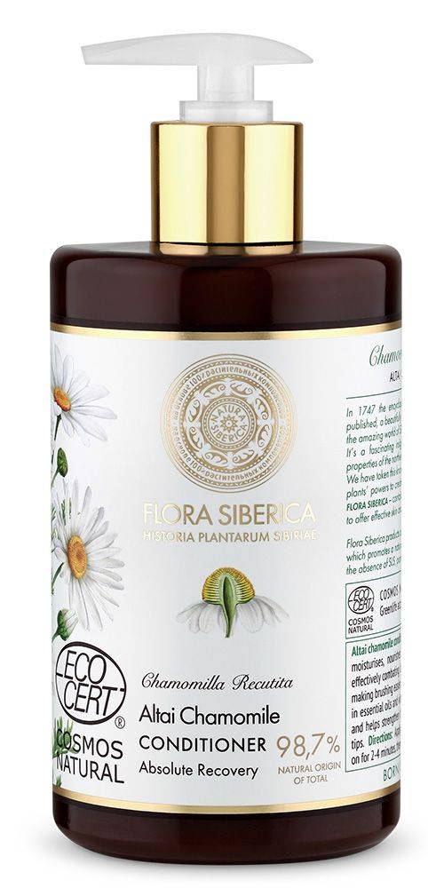 CONDITIONER NATURA SIBERICA FLORA SIBERICA ALTAI CHAMOMILE 480ML