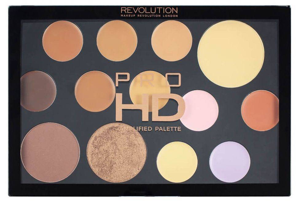 REVOLUTION ΠΑΛΕΤΑ MAKEUP REVOLUTION HD THE WORKS MEDIUM/DARK 27GR
