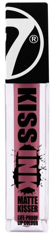 W7 ΥΓΡΟ ΚΡΑΓΙΟΝ W7 KISS INK MATTEE KISSER INFINITY AND BEYOND ΡΟΖ 7 ML