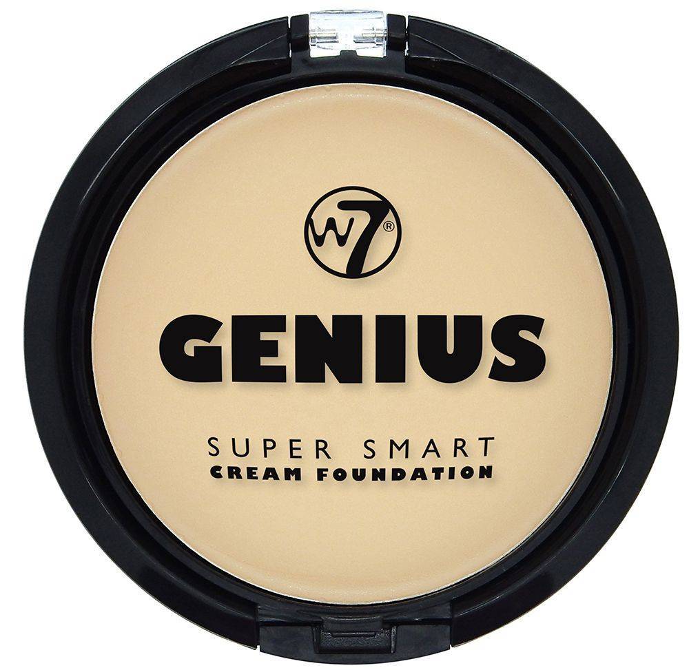 ΠΟΥΔΡΑ W7 GENIUS CREAM FOUNDATION SAND BEIGE 6GR W7