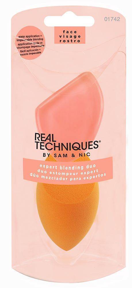 ΣΦΟΥΓΓΑΡΑΚΙ REAL TECHNIQUES EXPERT BLENDING DUO 2ΤΜΧ REAL TECHNIQUES