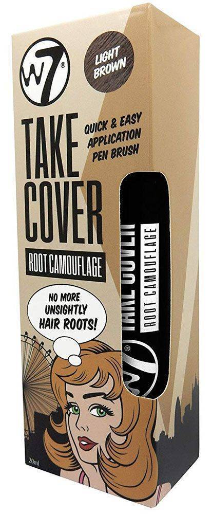 ΚΟΝΣΙΛΕΡ W7 TAKE COVER ROOT CAMOUFLAGE LIGHT BROWN 3.5GR W7