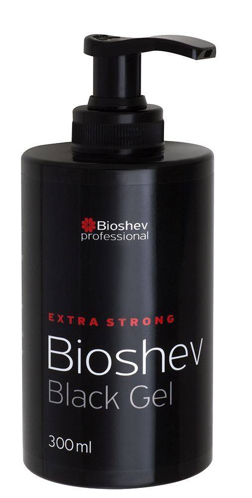 GEL BIOSHEV ΜΑΥΡΟ ΓΙΑ ΓΚΡΙΖΑ ΜΑΛΛΙΑ (300ML) BIOSHEV