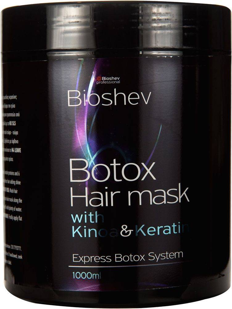BIOSHEV ΜΑΣΚΑ BIOSHEV BOTOX HAIR MASK WITH KINOA - KERATIN (1000ML)