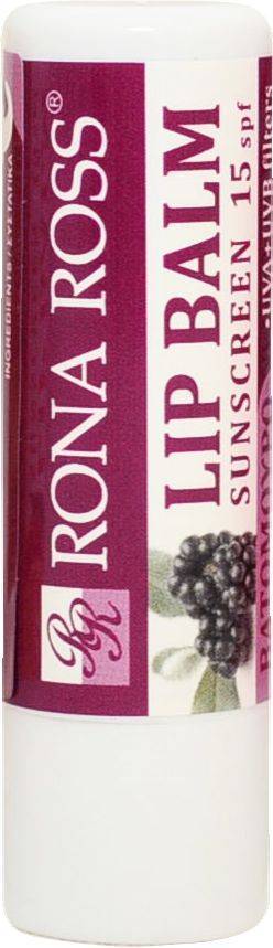 LIP BALM RONA ROSS LIP BALM RASPBERRY SPF15 4.7GR RONA ROSS