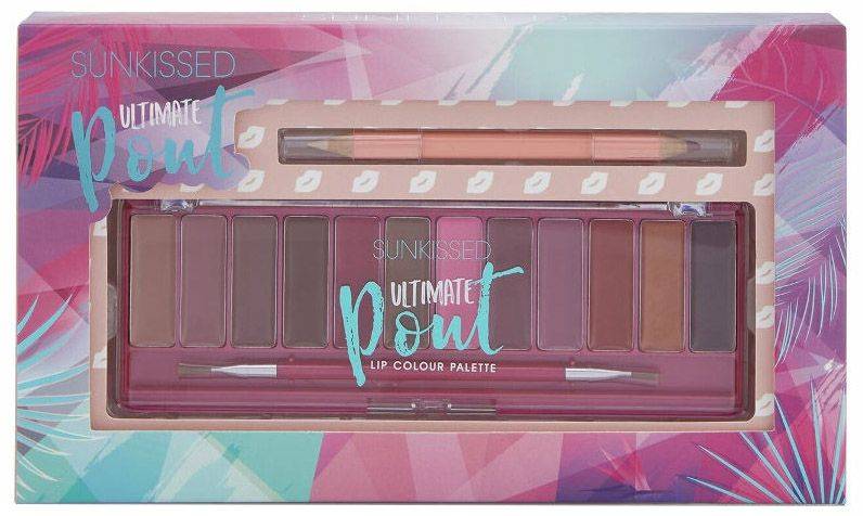ΠΑΛΕΤΑ ΧΕΙΛΙΩΝ SUNKISSED ULTIMATE POUT LIP PALETTE 8,4GR SUNKISSED