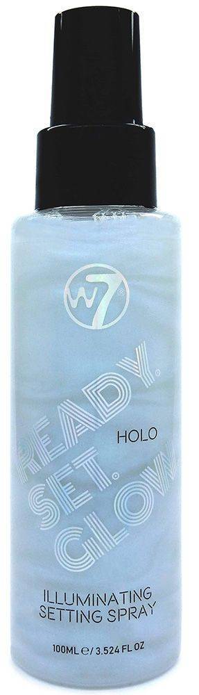 MAKE UP FIXING SPRAY W7 READY SET GLOW - HOLO 100ML W7