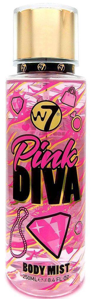 BODY MIST W7 PINK DIVA 250ML W7