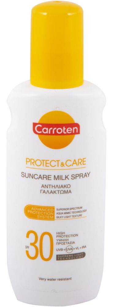 ΑΝΤΙΗΛΙΑΚΟ ΓΑΛΑΚΤΩΜΑ CARROTEN PROTECT - CARE SUNCARE MILK SPRAY 30SPF (200ML) CARROTEN