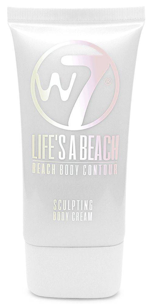 ΚΡΕΜΑ ΣΩΜΑΤΟΣ W7 LIFE'S A BEACH SCULPTING BODY CREAM - GOLDEN GODDES GOLD 50ML W7