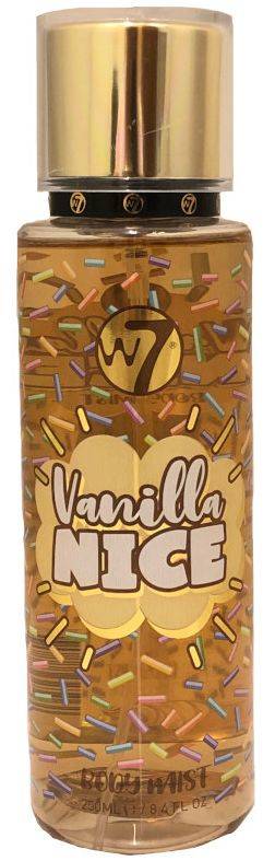 BODY MIST W7 VANILLA NICE 250ML W7