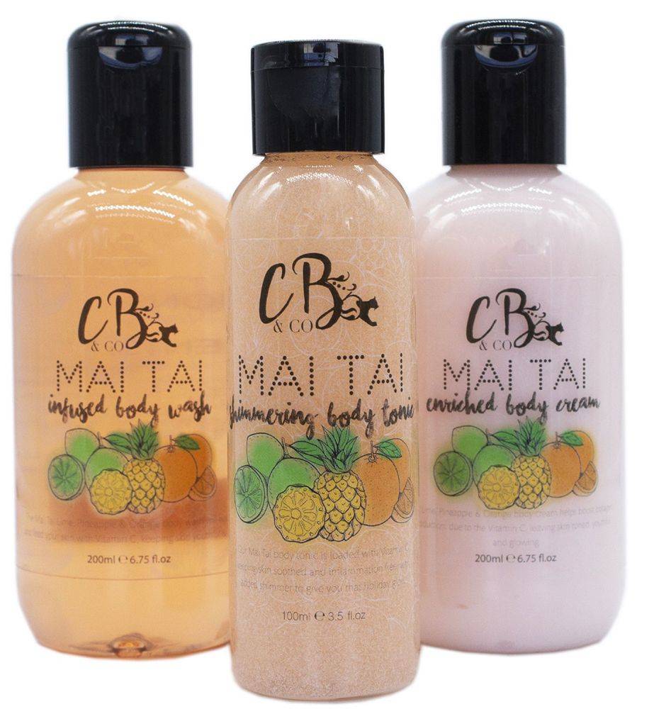 ΣΕΤ ΔΩΡΟΥ COUGAR BEAUTY COCKTAIL SET MAI TAI 3ΤΜΧ COUGAR BEAUTY