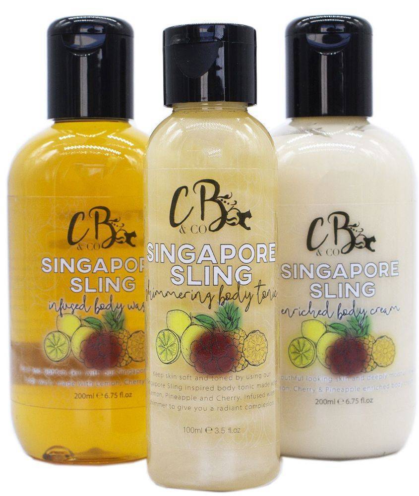 ΣΕΤ ΔΩΡΟΥ COUGAR BEAUTY COCKTAIL SET SINGAPORE SLING 3ΤΜΧ COUGAR BEAUTY