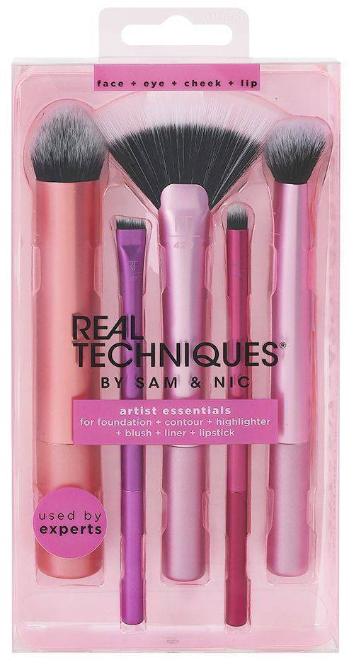 ΣΕΤ ΠΙΝΕΛΩΝ REAL TECHNIQUES ARTIST ESSENTIALS 5ΤΜΧ REAL TECHNIQUES