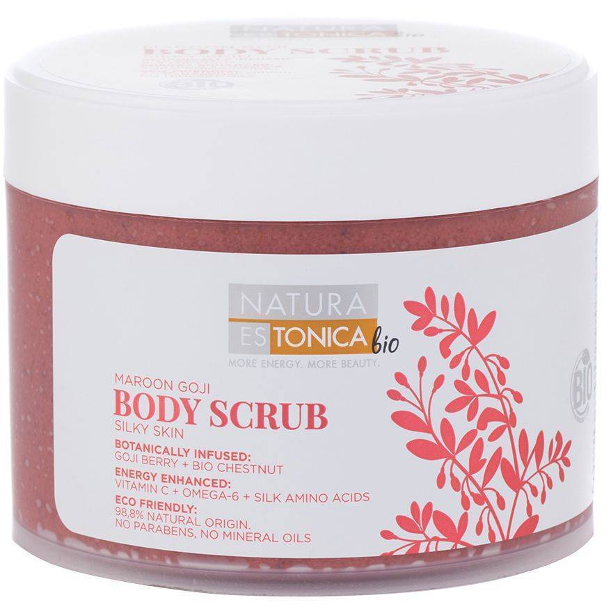 BODY SCRUB NATURA ESTONICA MAROON GOJI 300ML