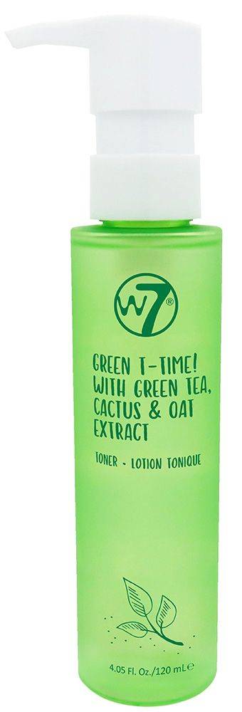 ΛΟΣΙΟΝ ΝΤΕΜΑΚΙΓΙΑΖ W7 GREEN T-TIME! FACE TONER 120ML W7