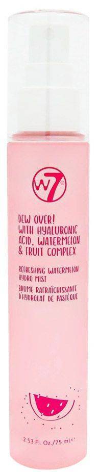FACE MIST W7 DEW OVER! HYDRATING 75ML W7