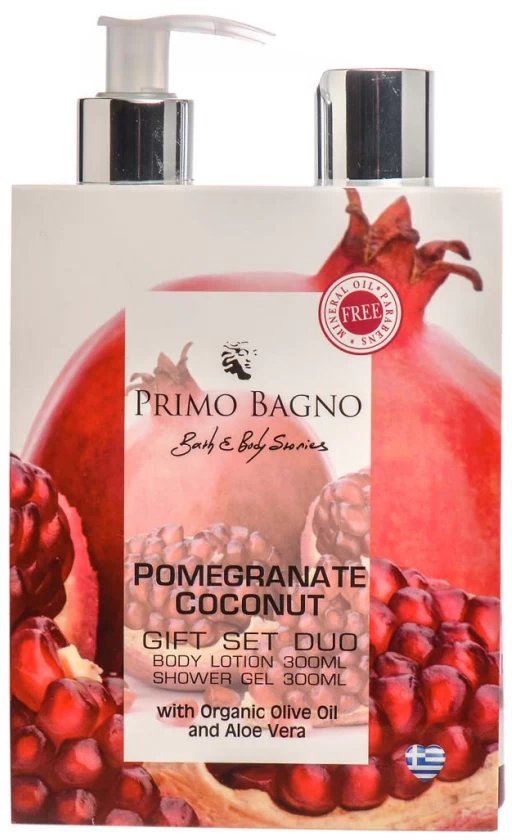 PRIMO BAGNO ΣΕΤ ΔΩΡΟΥ PRIMO BAGNO POMEGRANATE COCONUT 2ΤΜΧ