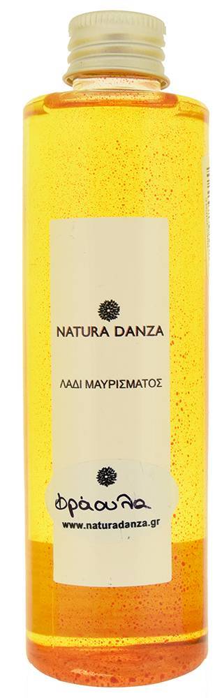 NATURA DANZA ΛΑΔΙ NATURA DANZA ΓΙΑ ΜΑΥΡΙΣΜΑ ΜΕ ΑΡΩΜΑ ΦΡΑΟΥΛΑ 200ML