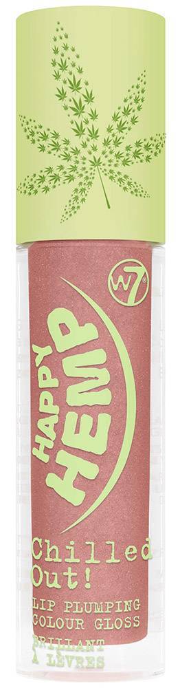 LIP GLOSS W7 HAPPY HEMP - CHILLED OUT! CA$HED OUT ΡΟΖ 3.5ML W7