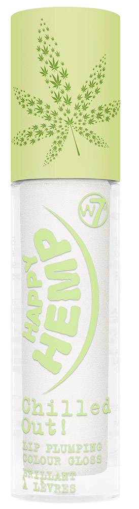 LIP GLOSS W7 HAPPY HEMP - CHILLED OUT! HAZE ΔΙΑΦΑΝΟ 3.5ML