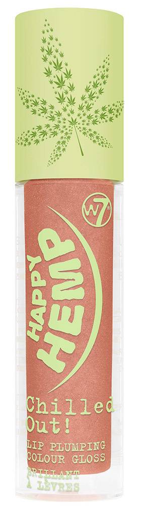 LIP GLOSS W7 HAPPY HEMP - CHILLED OUT! MARY JANE NUDE 3,5ML