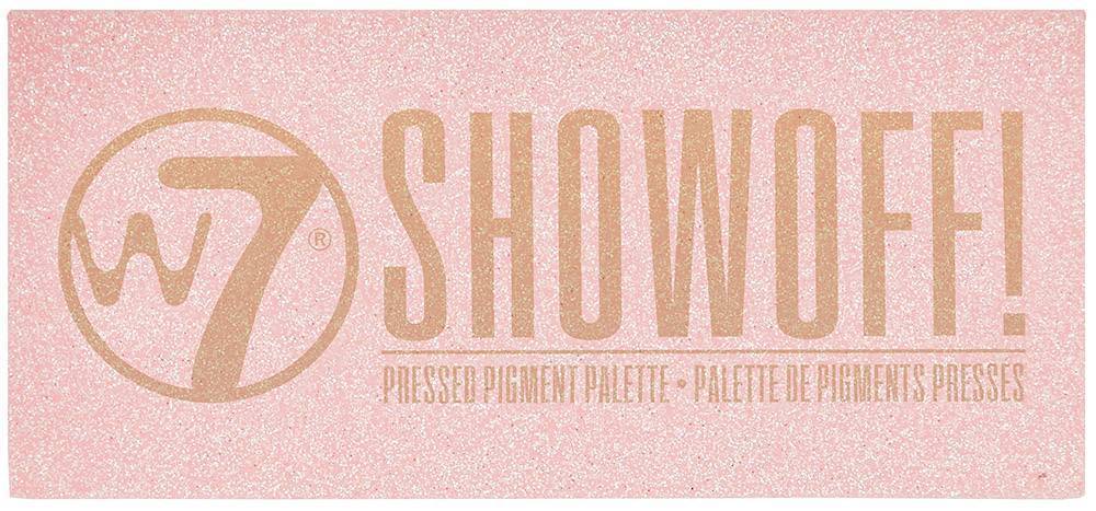 ΠΑΛΕΤΑ ΣΚΙΩΝ W7 SHOW OFF! PRESSED PIGMENT PALETTE 10.5GR W7