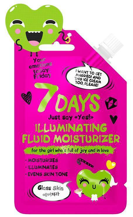 BB CREAM 7 DAYS EMOTIONS ILLUMINATING FLUID MOISTURIZER 25ML 7DAYS