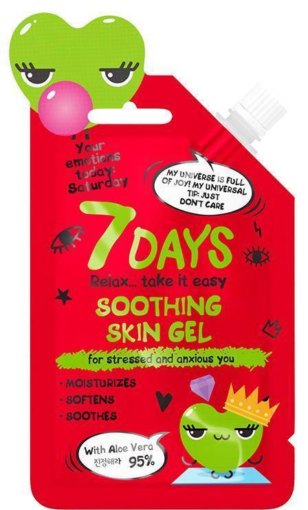 7DAYS GEL 7 DAYS EMOTIONS SOOTHING SKIN GEL 25ML