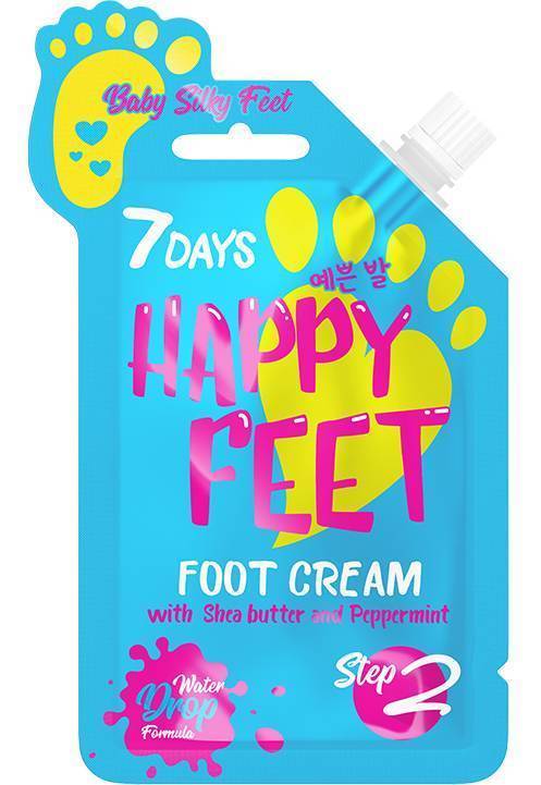 FEET CREAM 7 DAYS FEET BABY SILKY FEET CREAM 25ML 7DAYS
