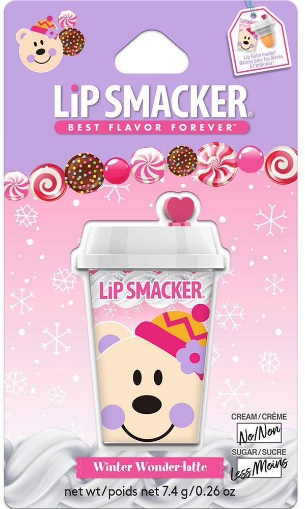 LIP BALM LIP SMACKER HOLIDAY BEVERAGE CUP-POLAR BEAR LIP SMACKER