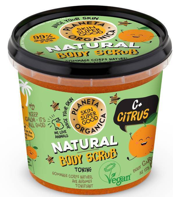 SCRUB PLANETA ORGANICA C+CITRUS 360ML PLANETA ORGANICA