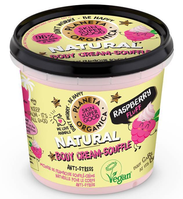 PLANETA ORGANICA BODY BUTTER SOUFFLE PLANETA ORGANICA RASPBERRY FLYFF 360ML