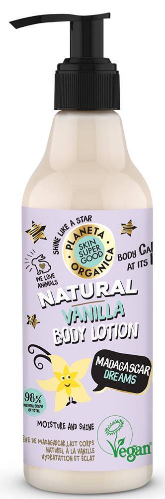 PLANETA ORGANICA BODY LOTION VANILLA PLANETA ORGANICA MADAGASCAR 250ML
