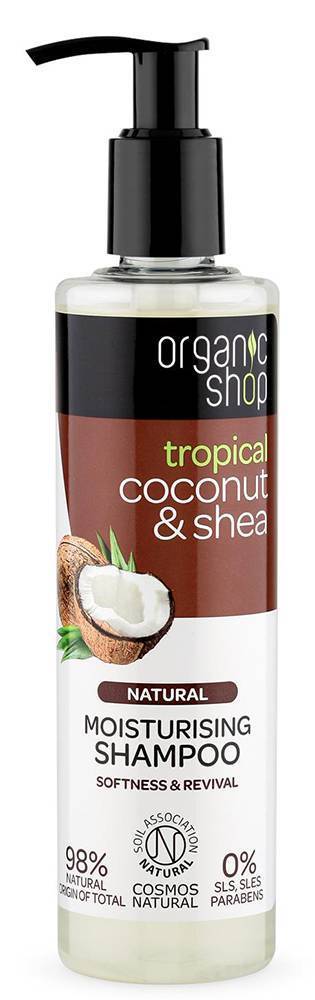 ΣΑΜΠΟΥΑΝ ORGANIC SHOP COCONUT AND SHEA 280ML ORGANIC SHOP